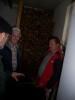 What was once a cell, is now wood storage for the appartments. Bill tells Wolfgang Brossmann about it.